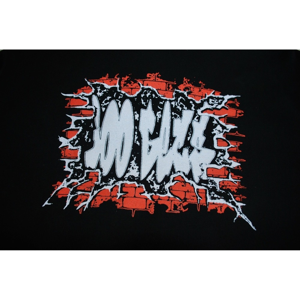 100 Gecs Hoodie 10,000 Gecs Tour Sweatshirt LARGE-Used-Great Shape Size Large - Picture 15 of 16